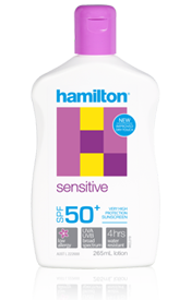 Hamilton Sensitive Lotion SPF50+, 265 ml